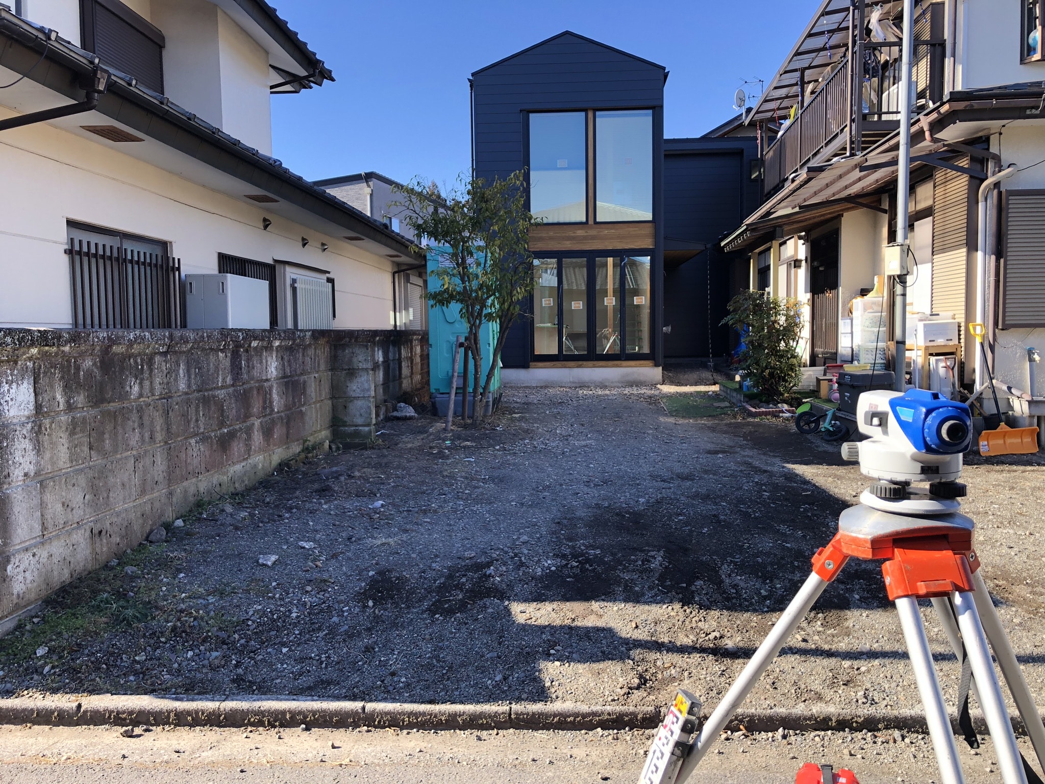 栃木県日光市　測量状況